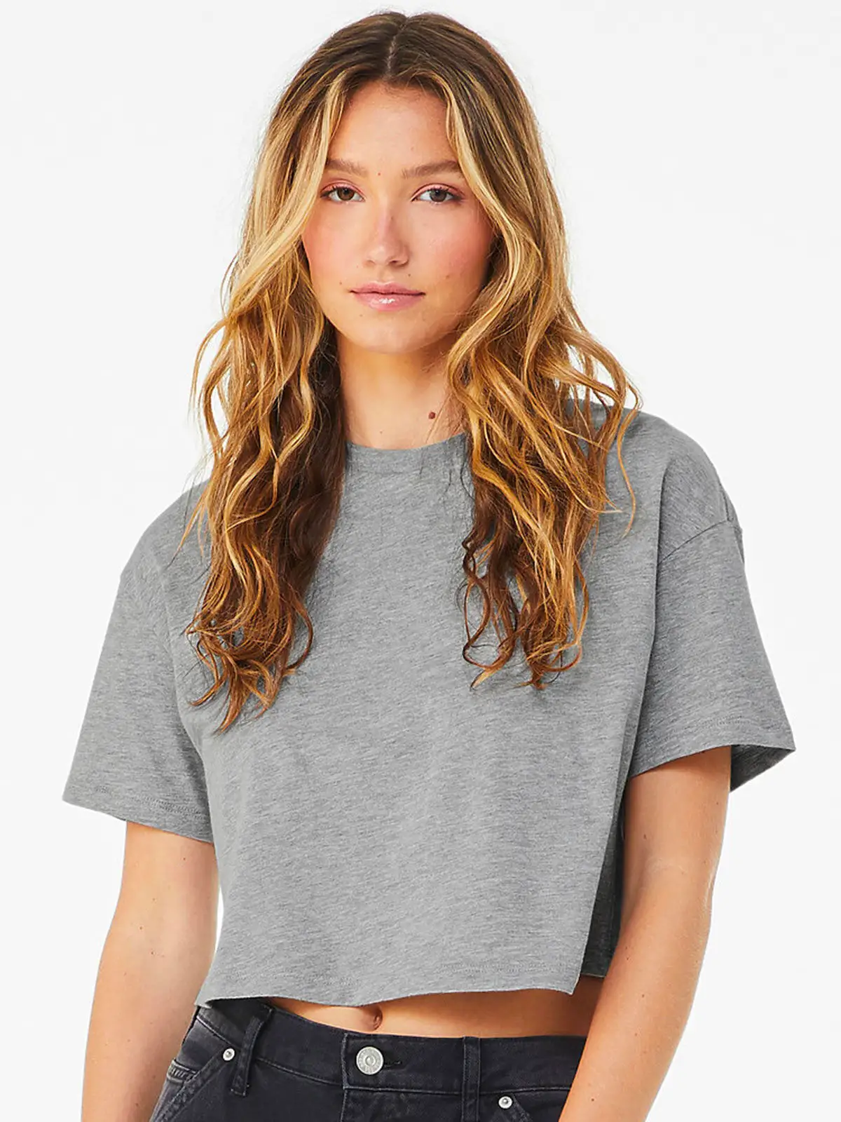 Womens Jersey Crop Tee - Bella+Canvas - BE6482