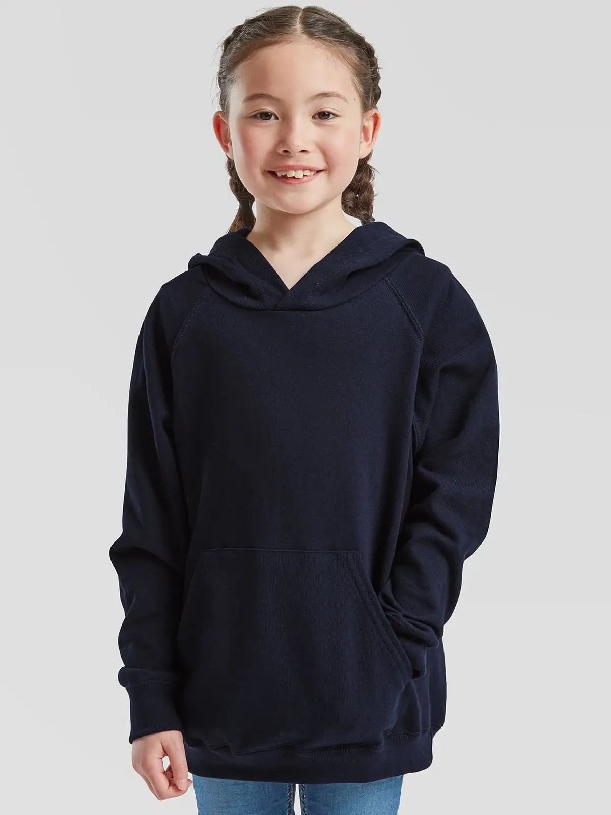 Kids Lightweight Hooded Sweat - Fruit of the Loom - FR620090
