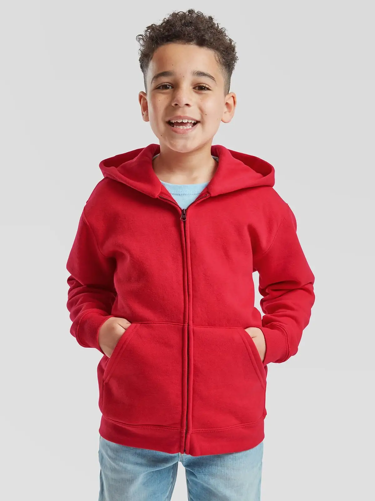 Kids Premium Hooded Sweat Jacket - Fruit of the Loom - FR620350