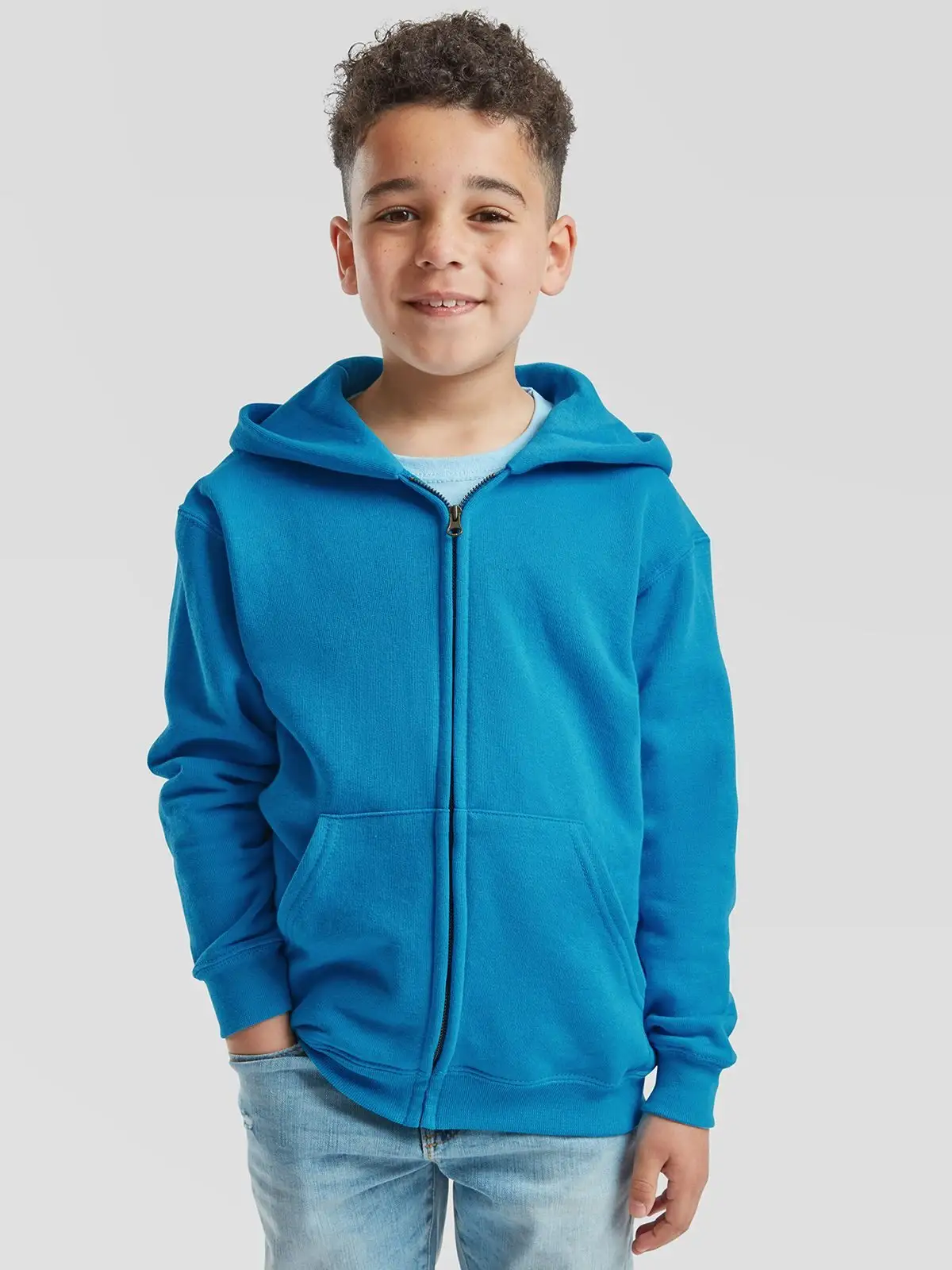 Kids Classic Hooded Sweat Jacket - Fruit of the Loom - FR620450