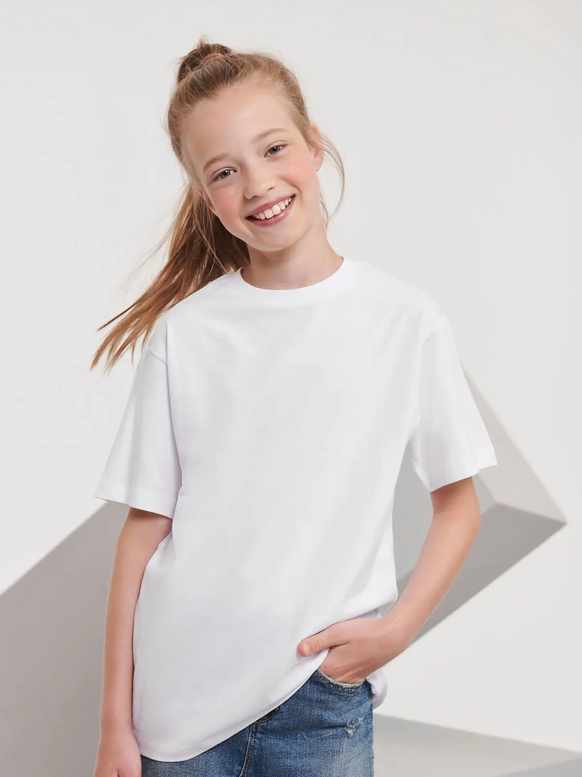Kids Pure Organic Tee - Russell - JE108B