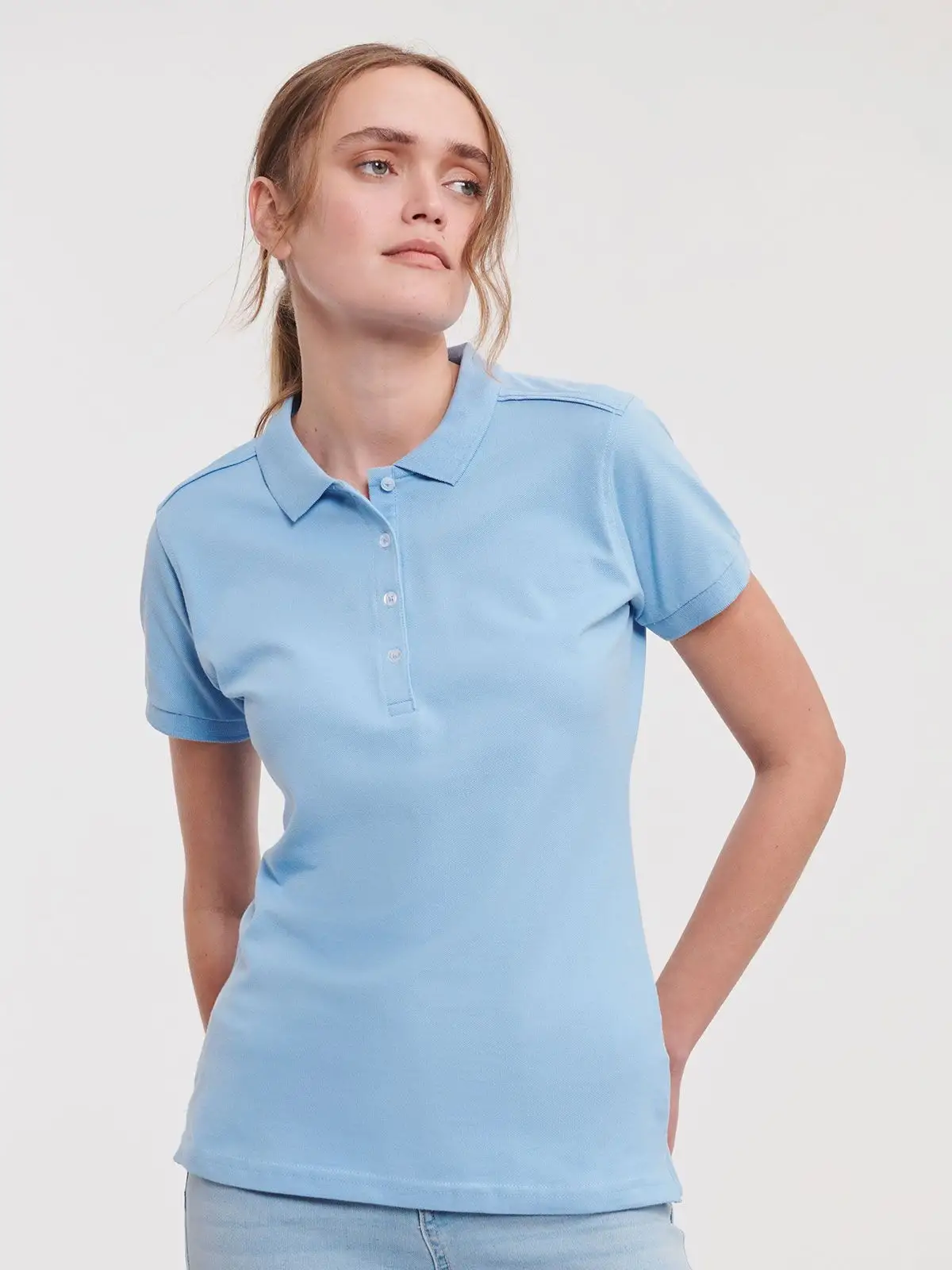 Ladies' Stretch Polo - Russell - JE566F