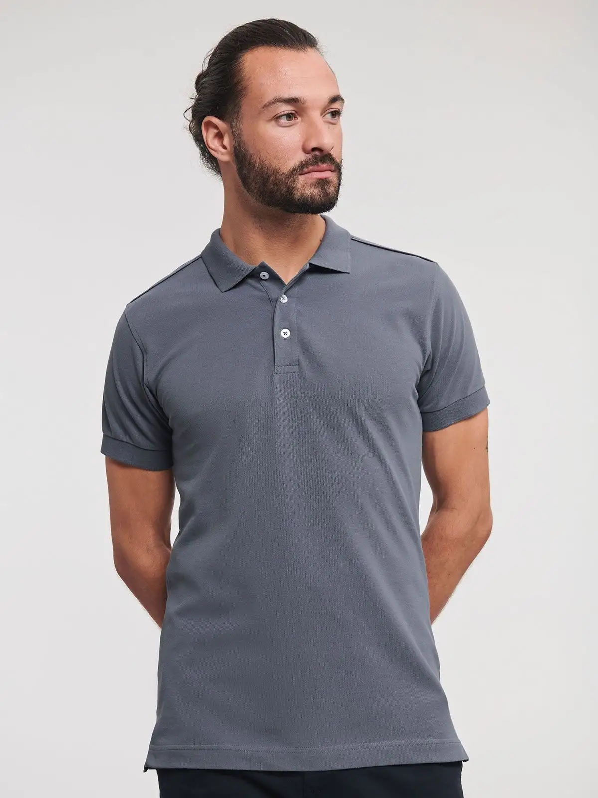 Men's Stretch Polo - Russell - JE566M