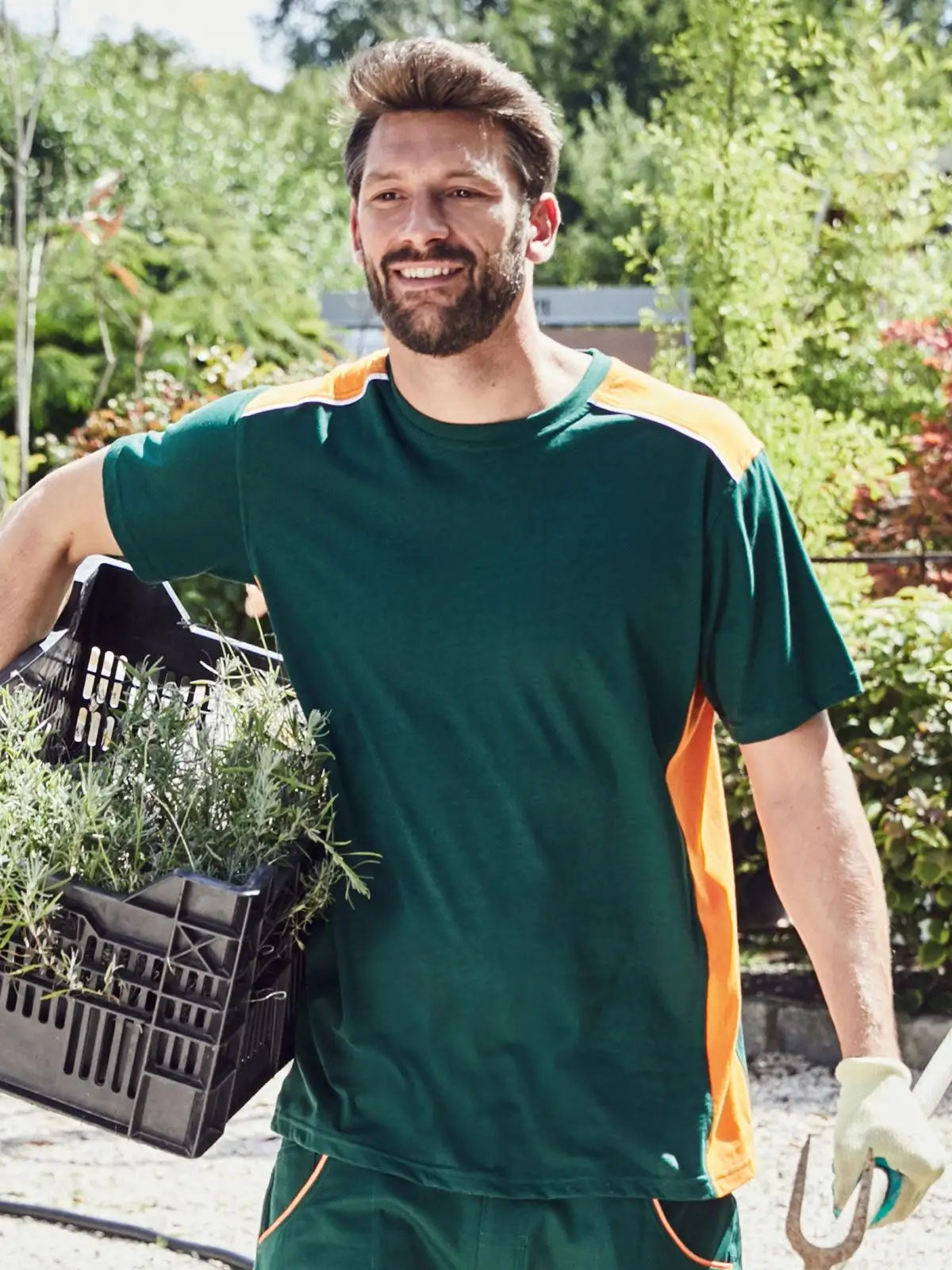 Men's Workwear T-shirt - Color - Daiber - JN860