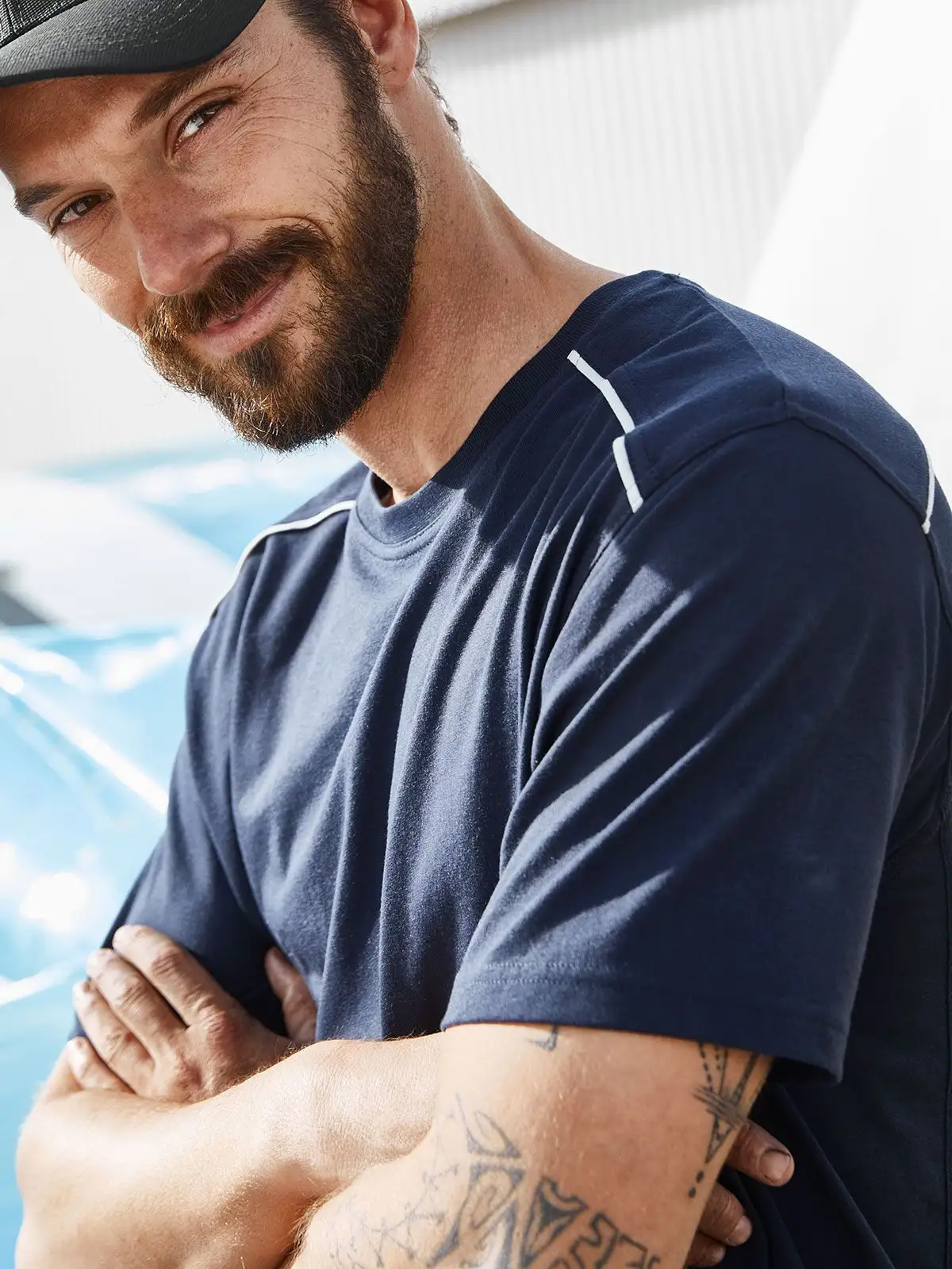 Men's Workwear T-Shirt - Solid - Daiber - JN890