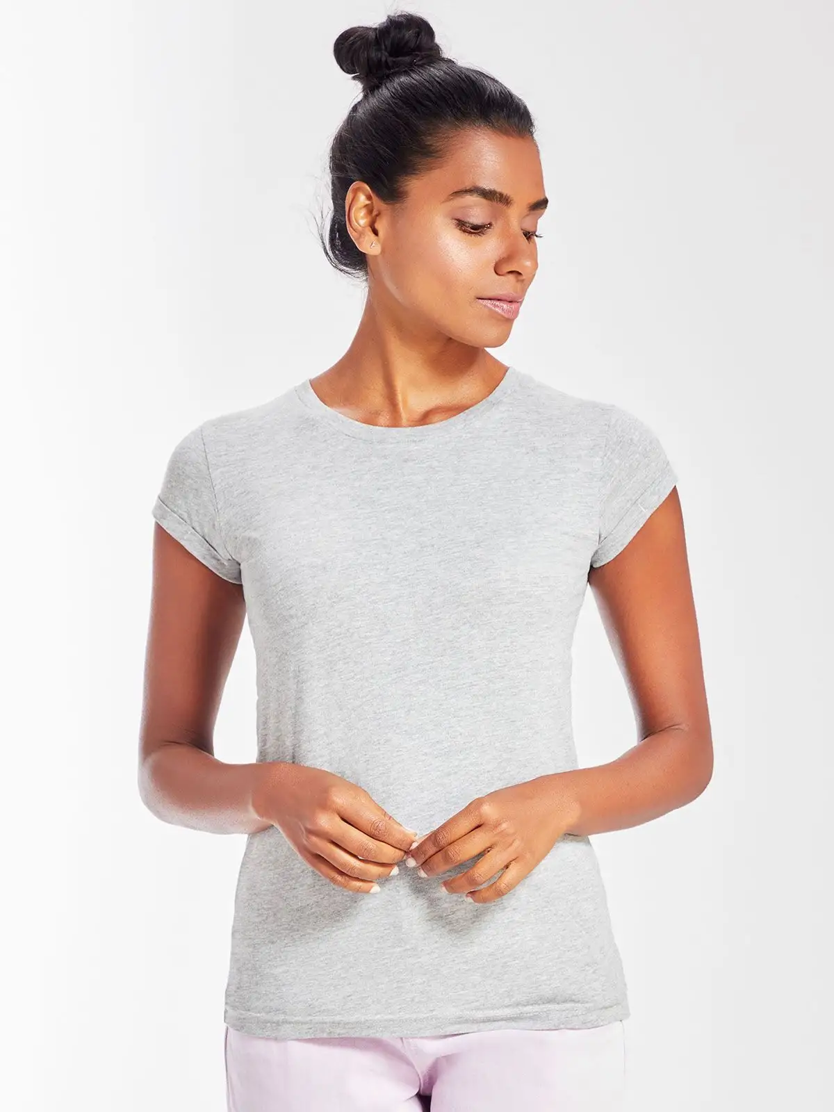 Women's Roll Sleeve T - Mantis - MAM81