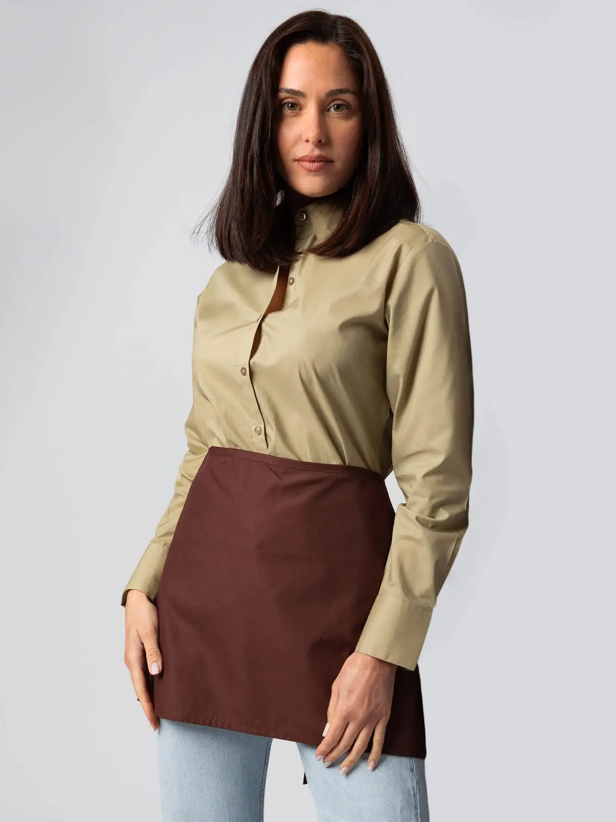 Basic Half Apron - Colore Italiano - MI003