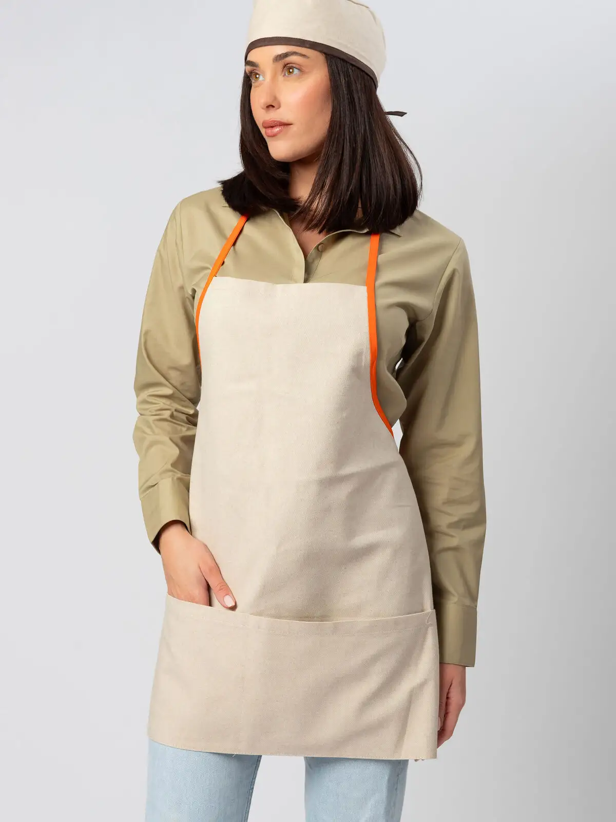 Contrast Apron - Colore Italiano - MI025