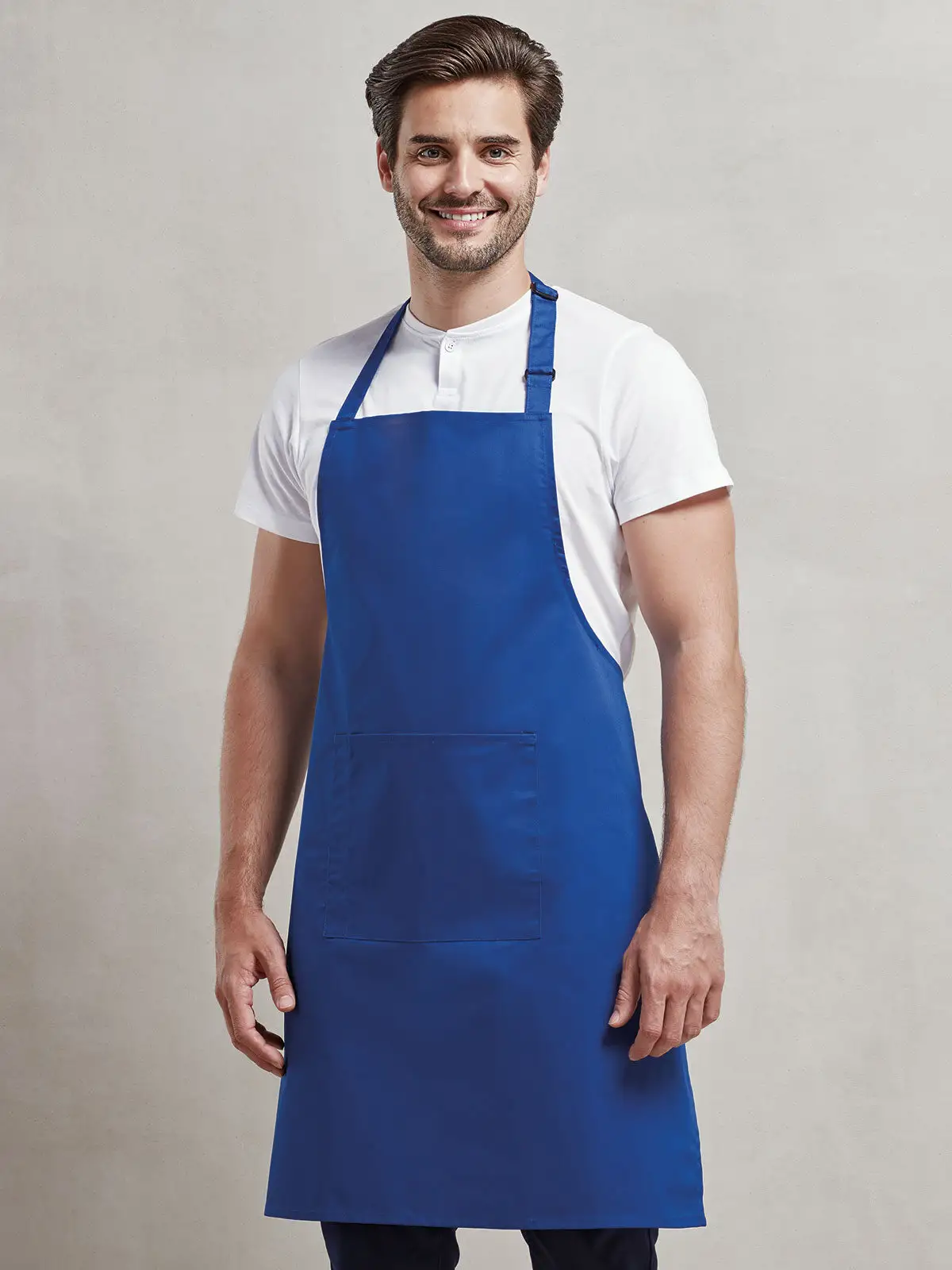 Colours Bib Apron With Pocket - Premier - PR154