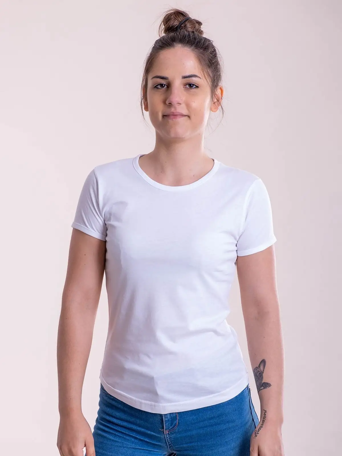 T-shirt donna maniche corte - Cotton &amp; Art - CAMP004