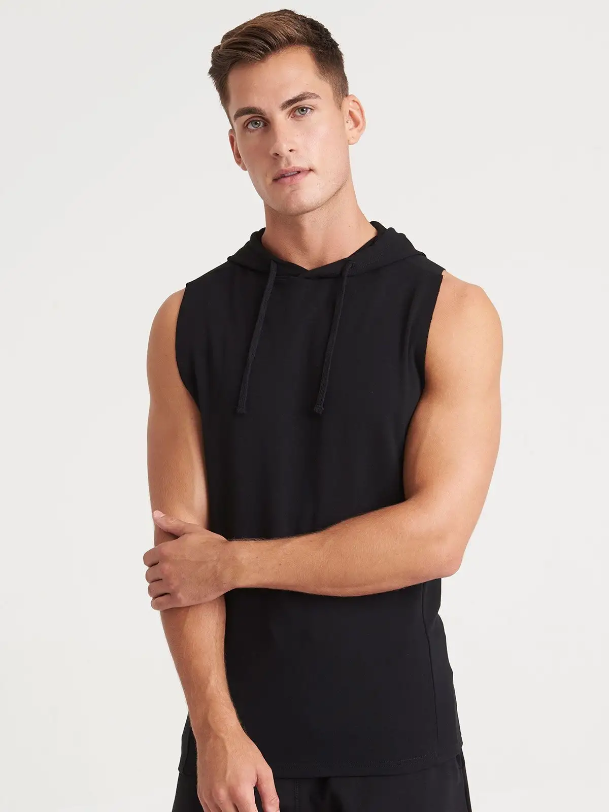 Urban Sleeveless Muscle Hoodie - Just Cool by AWDis - JC053