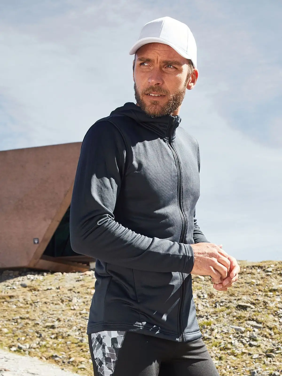 Men's Sports Zip Hoodie - Daiber - JN532