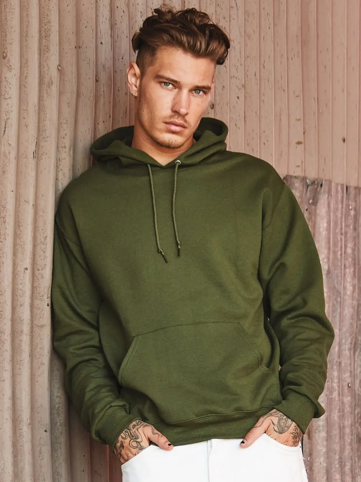 Nublend Hooded Sweatshirt - Jerzees - JS996M