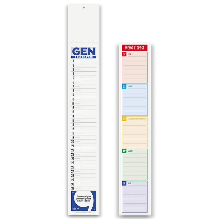 MOTIVAZIONI. silhouette mensile 12 fogli&amp;#13; - PA810