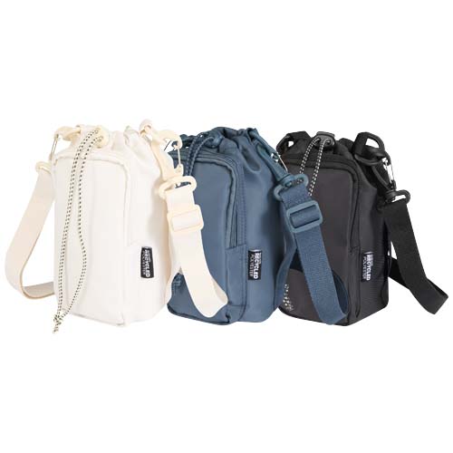 Borsa da viaggio per bottiglie in materiale riciclato da 2 litri Trip Aware&trade; - 120765