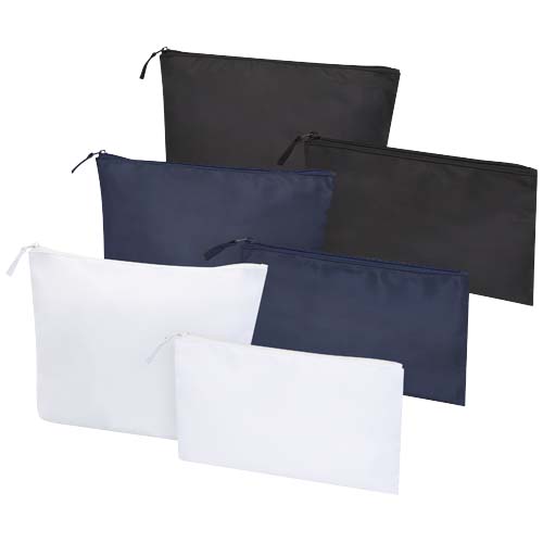 Set di beauty case in materiale riciclato certificato GRS Swift - 120768