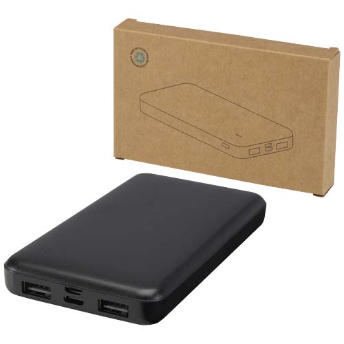 Power bank da 10.000 mAh e 10 W in plastica riciclata Intan - 124458