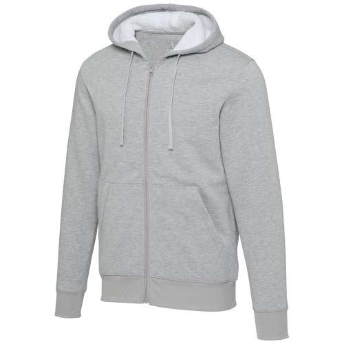 Felpa con cappuccio e zip intera in sherpa Natron - 39507