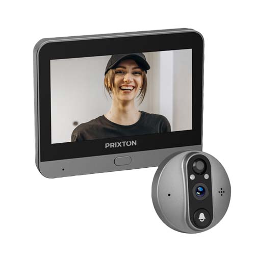 Visualizzatore di sorveglianza intelligente Wi-Fi per porte Prixton DV50 - 1PA211