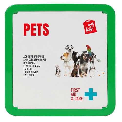 Kit di primo soccorso in scatola di latta per animali domestici MyKit - 1Z2633