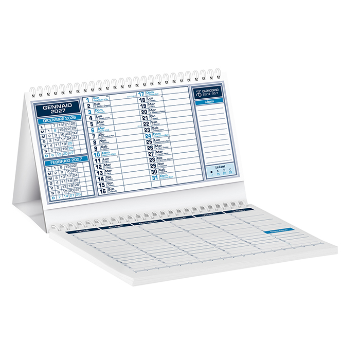 MEMO CALENDAR. spiralato 13 fogli&amp;#13; - PA780