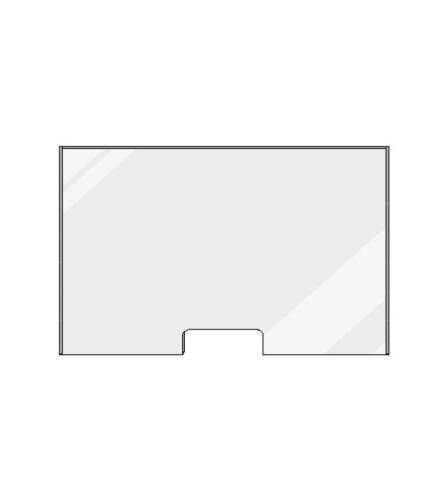 Parafiato monoblocco  XL - 125 x 75 cm