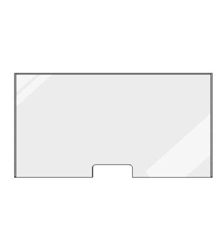 Parafiato monoblocco  XXL - 150 x 75 cm