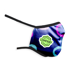 COVERINA - Mascherina personalizzata Nero