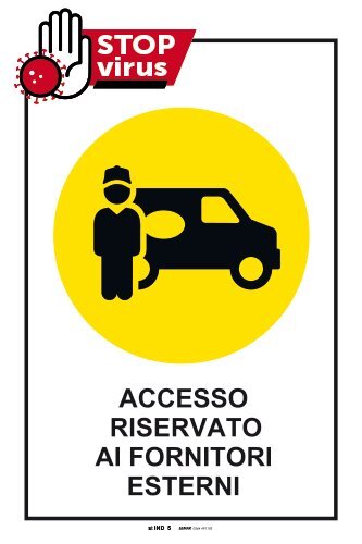 Segnaletica a parete IND-5