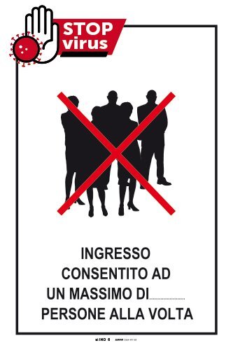 Segnaletica a parete IND-6