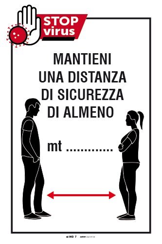 Segnaletica a parete IND-7