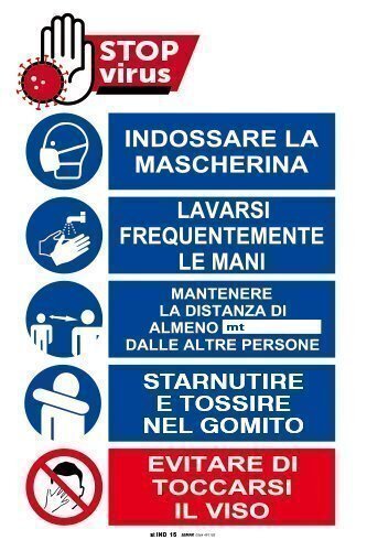 Segnaletica a parete IND-15