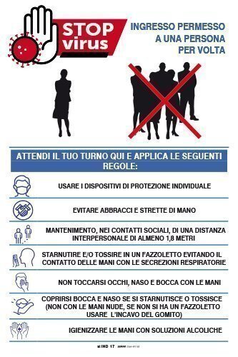 Segnaletica a parete IND-17