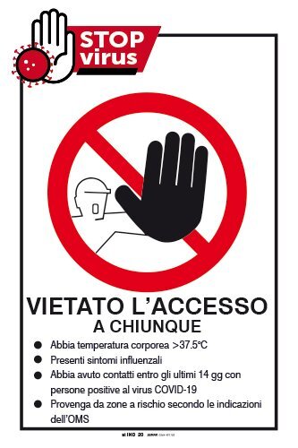 Segnaletica a parete IND-20