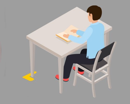 Segnaposto per banchi