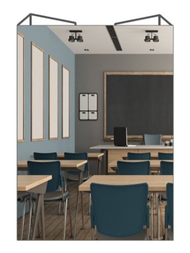 Fondale work-up a tema Scuola B