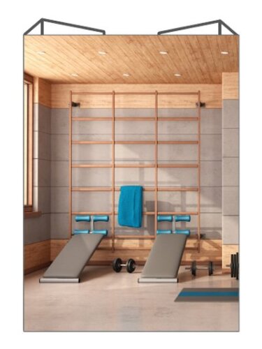 Fondale work-up a tema Palestra B