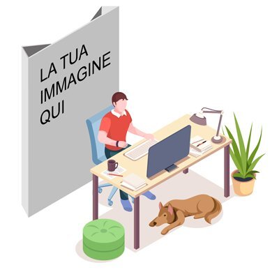 Fondale work-up personalizzato