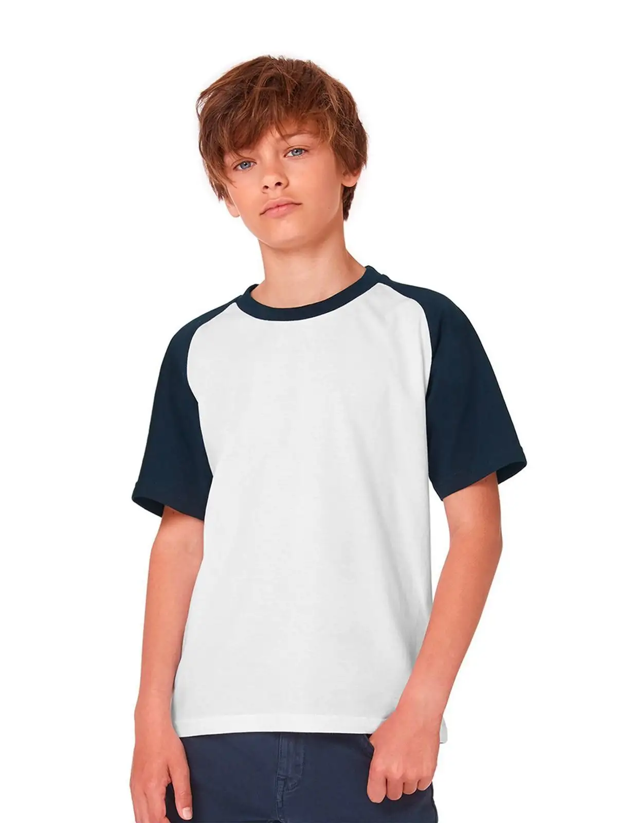 T-shirt Base-Ball Bambino - B&amp;C Collection - BCTK350