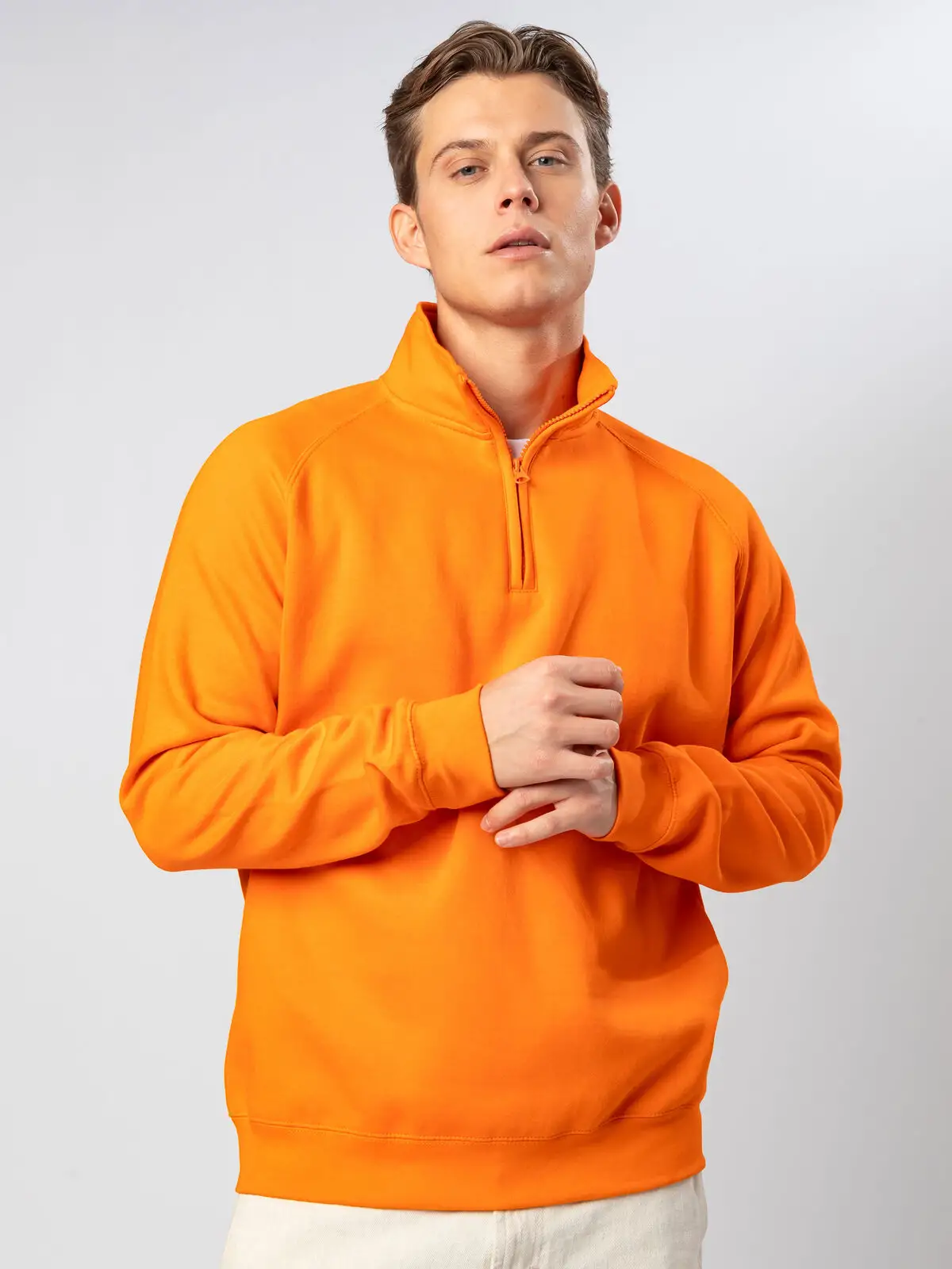 Felpa mezza zip - Sirio - Black Spider - BS330