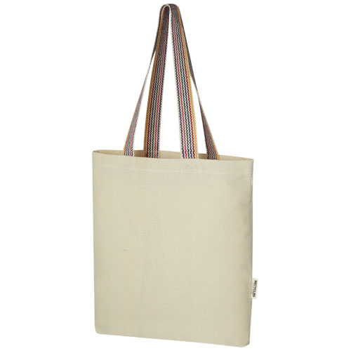 Tote bag in cotone riciclato da 180 g/m&sup2; Rainbow - 5L - 120642