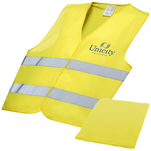 Gilet di sicurezza Watch-out in custodia per uso professionale - 104010