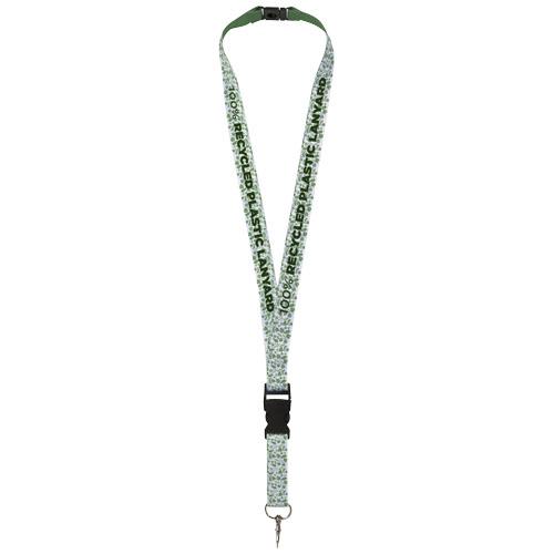 Lanyard Balta in PET riciclato con sgancio di sicurezza e fibbia - 1PL10