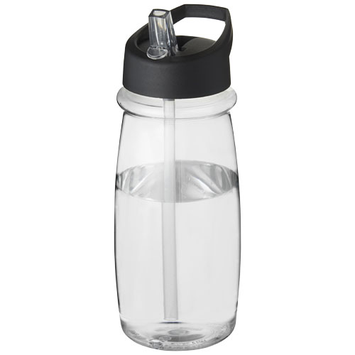 Borraccia sportiva H2O Active&reg; Pulse da 600 ml con coperchio con beccuccio - 210882