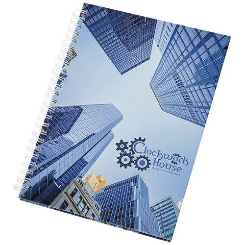 Notebook Wire-o formato A5 e copertina rigida - 21257