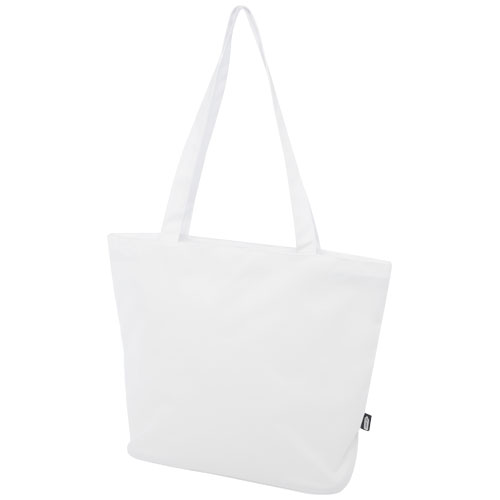 Tote bag in materiale riciclato certificato GRS con cerniera Panama 20l - 130052