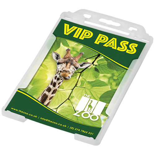 Porta badge in plastica riciclata Pierre  - 210194