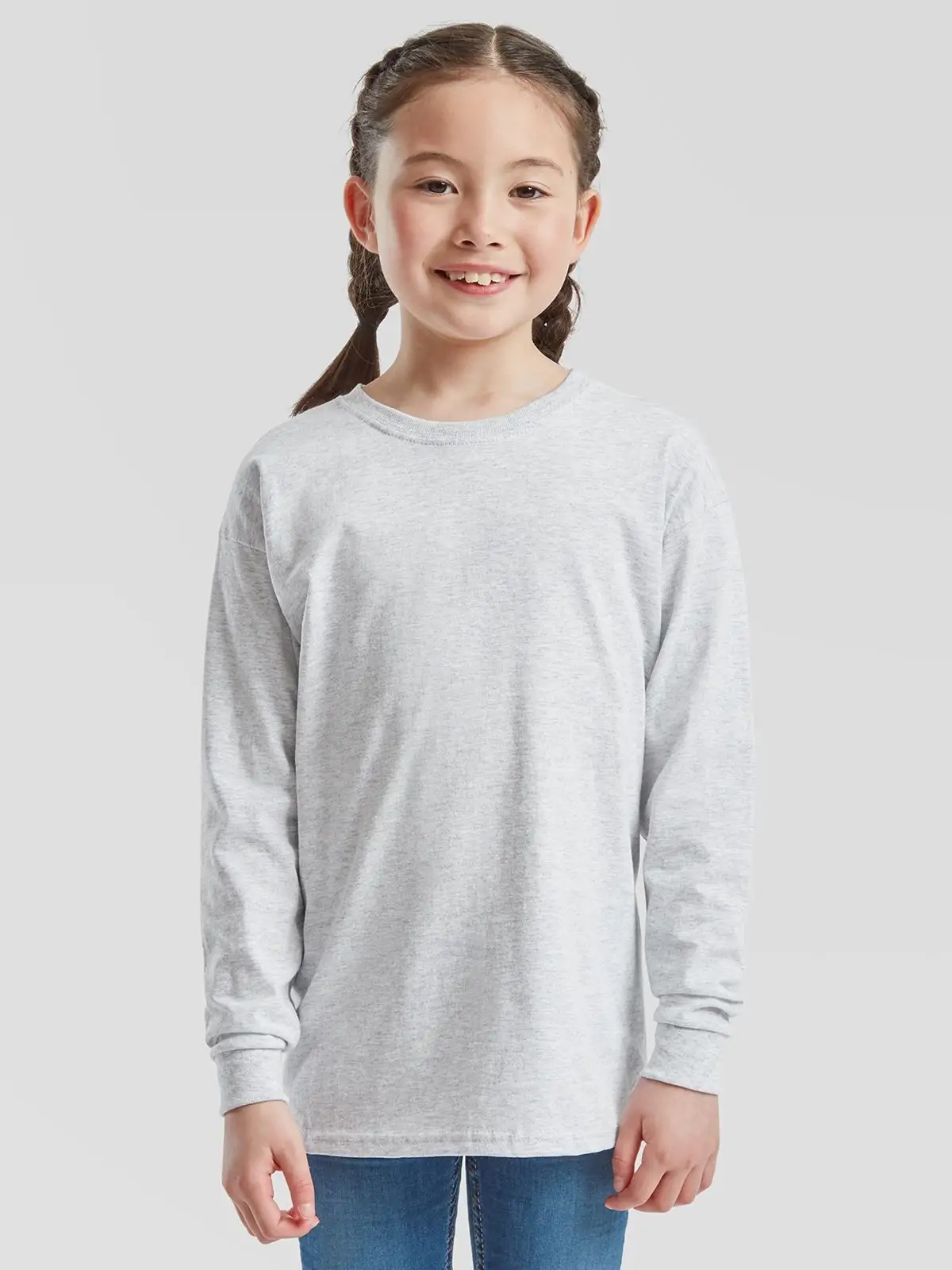 Kids Valueweight Long Sleeve T - Fruit of the Loom - FR610070
