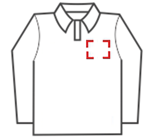 Evolution Polo Kids LS - Black Spider - BSK210 Sul cuore