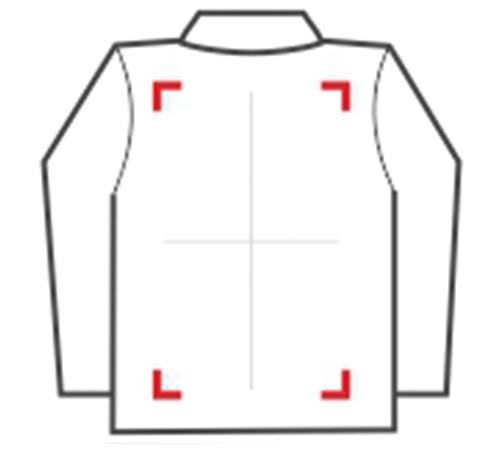 Evolution Polo Kids LS - Black Spider - BSK210 Sulle spalle